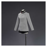 Arknights Endministrator Cosplay Grey Female Costume Halloween Carnival Party Suit