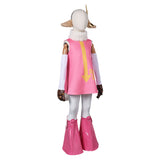 One Piece Vegapunk/Atlas Pink Suit Kids Children Cosplay Costume Outfits