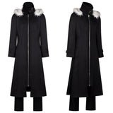 Atsushi Nakajima Black Overcoat Cosplay Costume Halloween Carnival Party Suit