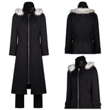 Atsushi Nakajima Black Overcoat Cosplay Costume Halloween Carnival Party Suit