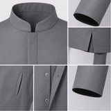 Austin Powers Dr. Evil Gray Outfit Cosplay Costume Halloween Carnival Party Suit