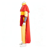 Avatar Aang Yellow Outfit Cosplay Costume Halloween Carnival Party Suit