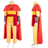 Avatar Aang Yellow Outfit Cosplay Costume Halloween Carnival Party Suit