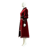 Avatar Azula Women Red Outfit Cosplay Costume Halloween Carnival Party Suit