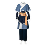 Avatar: The Last Airbender Katara Women Blue Outfit Cosplay Costume Halloween Carnival Party Suit