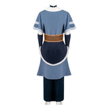 Avatar: The Last Airbender Katara Women Blue Outfit Cosplay Costume Halloween Carnival Party Suit