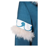 Avatar: The Last Airbender Katara Women Blue Outfit Cosplay Costume Halloween Carnival Party Suit