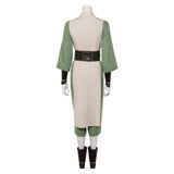 Avatar: The Last Airbender Season 2 Toph Beifong Women White Outfit Cosplay Costume Halloween Carnival Party Suit