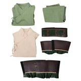 Avatar: The Last Airbender Season 2 Toph Beifong Women White Outfit Cosplay Costume Halloween Carnival Party Suit