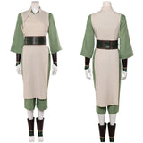 Avatar: The Last Airbender Season 2 Toph Beifong Women White Outfit Cosplay Costume Halloween Carnival Party Suit