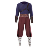Avatar:The Last Airbender Season 2 Zuko Purple Outfit Cosplay Costume Halloween Carnival Party Suit