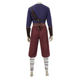 Avatar:The Last Airbender Season 2 Zuko Purple Outfit Cosplay Costume Halloween Carnival Party Suit