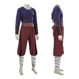 Avatar:The Last Airbender Season 2 Zuko Purple Outfit Cosplay Costume Halloween Carnival Party Suit