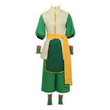 Avatar:The Last Airbender Toph Beifong Green Outfit Men Cosplay Costume Halloween Carnival Party Suit