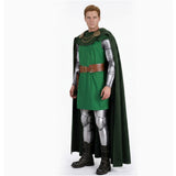 Avengers: Doomsday Doctor Doom Green Outfit Cosplay Costume Halloween Carnival Party Suit
