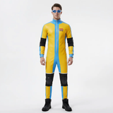 Dispatch Waterboy Man Yellow Cosplay Costume Halloween Carnival Party Suit