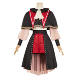 BanG Dream Wakaba Mutsumi Cosplay Costume Female Black Dress Halloween Carnival Suit
