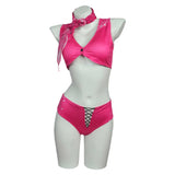 Barbie 2023 Movie Character Pink Bikinis Swimsuit Swimwear Cosplay Costume Outfits Halloween Carnival Suit