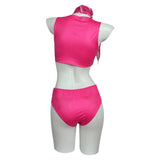 Barbie 2023 Movie Character Pink Bikinis Swimsuit Swimwear Cosplay Costume Outfits Halloween Carnival Suit