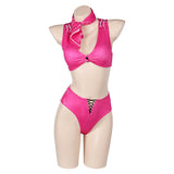 Barbie Original Pink Sexy BIKINIS Swimsuit Swimwear Cosplay Costume Outfits