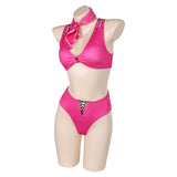 Barbie Original Pink Sexy Swimsuit Swimwear Cosplay Costume Outfits