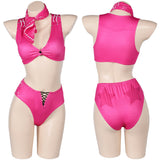 Barbie Original Pink Sexy Swimsuit Swimwear Cosplay Costume Outfits