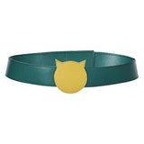 Batman Catwoman Cosplay Green Belt Waistband Halloween Carnival Costume Accessories Props