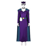 Batman Catwoman Purple Set Cosplay Costume Outfits Halloween Carnival Suit