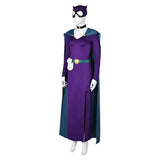 Batman Catwoman Purple Set Cosplay Costume Outfits Halloween Carnival Suit