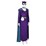 Batman Catwoman Purple Set Cosplay Costume Outfits Halloween Carnival Suit