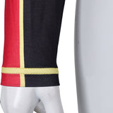 Baywatch Black and Red Ambulance Squad Printed Split Swimsuit Cosplay Costume Outfits