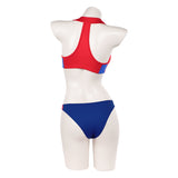 Baywatch C.J. Parker Red Blue Swimsuit Cosplay Costume Halloween Carnival Party Suit   