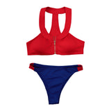 Baywatch C.J. Parker Red Blue Swimsuit Cosplay Costume Halloween Carnival Party Suit   