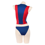 Baywatch Summer Quinn Red Swimsuit Cosplay Costume Halloween Carnival Party Suit