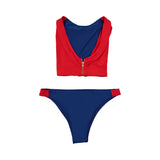 Baywatch Summer Quinn Red Swimsuit Cosplay Costume Halloween Carnival Party Suit
