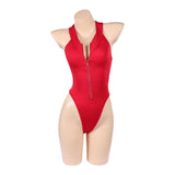 Baywatch Victoria Leeds Red Swimsuit Pro Cosplay Costume Halloween Carnival Party Suit