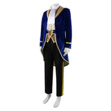 Beauty and the Beast The Beast Blue Outfit Cosplay Costume Halloween Carnival Party Suit