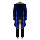 Beauty and the Beast The Beast Blue Outfit Cosplay Costume Halloween Carnival Party Suit