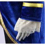 Beauty and the Beast The Beast Blue Outfit Cosplay Costume Halloween Carnival Party Suit