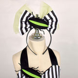 Beetle Juice 2 Tutu Kids Children Green Dress Cosplay Costume Outfits Halloween Carnival Suit