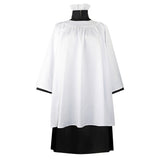 Beetle Juice Priest White Robe Cosplay Costume Outfits Halloween Carnival Suit