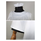 Beetle Juice Priest White Robe Cosplay Costume Outfits Halloween Carnival Suit