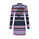 Beetlejuice 2 Astrid Deetz Purple Striped Dress Cosplay Costume Outfits Halloween Carnival Suit