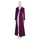 Beetlejuice Beetlejuice Astrid Deetz Purple Coat Cosplay Costume Outfits Halloween Carnival Suit