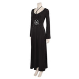 Beetlejuice Beetlejuice Lydia Deetz Black Dress Cosplay Costume Outfits Halloween Carnival Suit