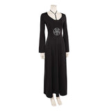 Beetlejuice Beetlejuice Lydia Deetz Black Dress Cosplay Costume Outfits Halloween Carnival Suit