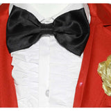 Beetlejuice Betelgeuse Red Suit Cosplay Costume Halloween Carnival Party Suit
