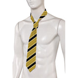 Beetlejuice Bob Yellow and Black Striped Tie Cosplay Accessories