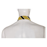 Beetlejuice Bob Yellow and Black Striped Tie Cosplay Accessories