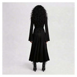Beetlejuice Lydia Black Dress Cosplay Costume Halloween Carnival Party Suit